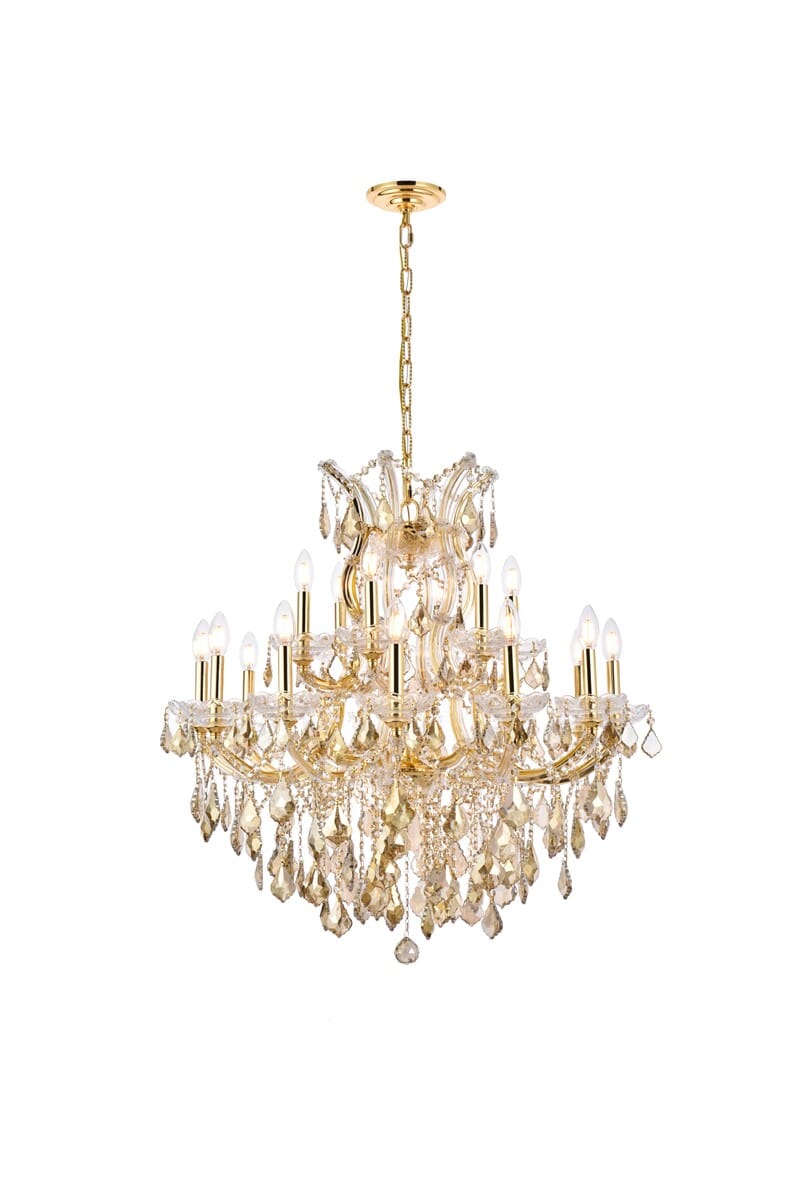 Maria Theresa 19-Light 19 light Chandelier in Gold