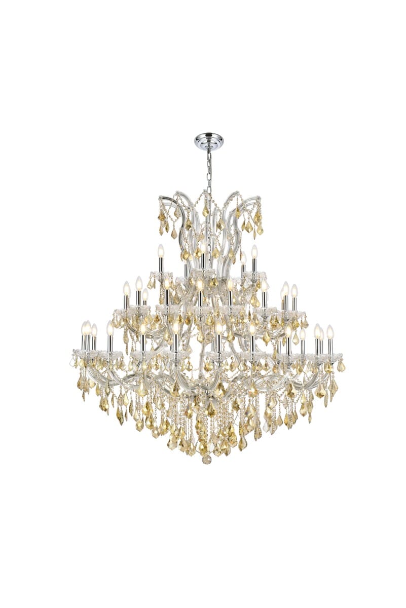 Maria Theresa 41-Light 4Chandelier in Chrome