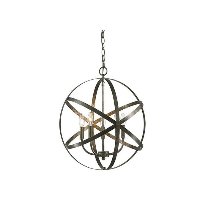Millennium Lighting Pendant in Antique Silver Millennium Lighting Pendant in Antique Silver