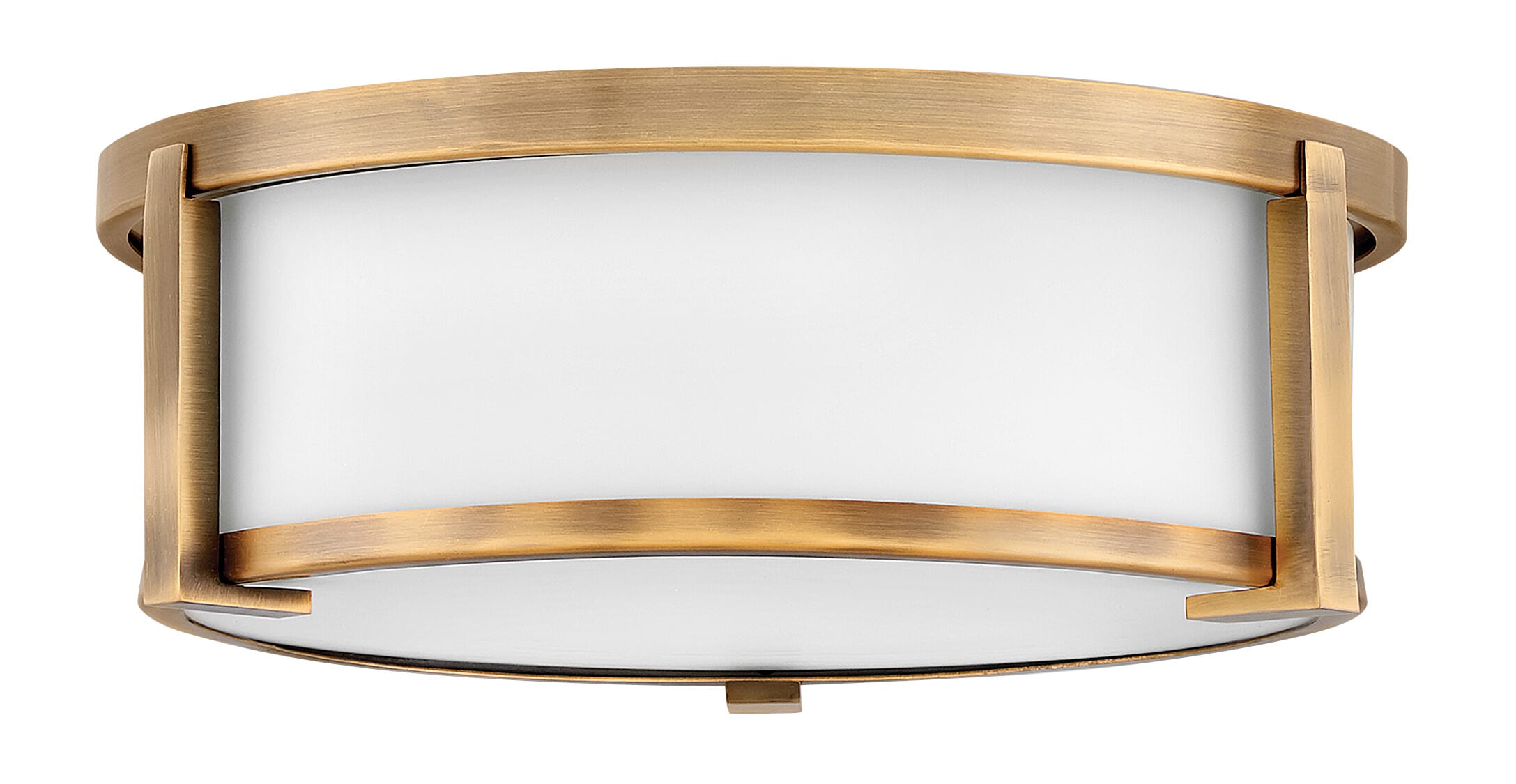 Brushed Bronze LED Flush Mount from the Lowell Collection