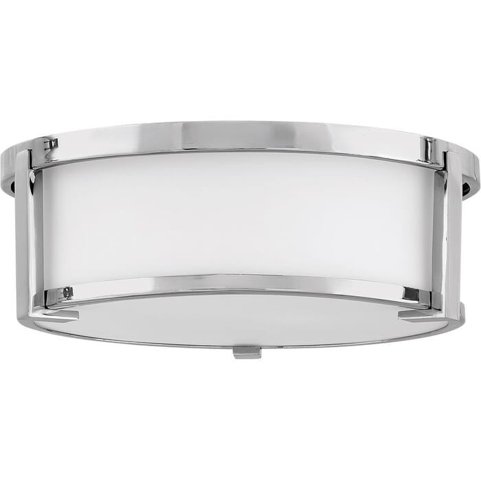 Hinkley Lowell 2-Light Ceiling Light in Chrome Hinkley Lowell 2-Light Ceiling Light in Chrome