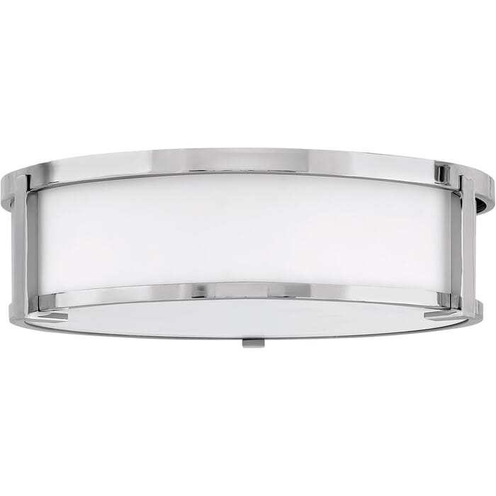 Hinkley Lowell 3-Light Ceiling Light in Chrome Hinkley Lowell 3-Light Ceiling Light in Chrome