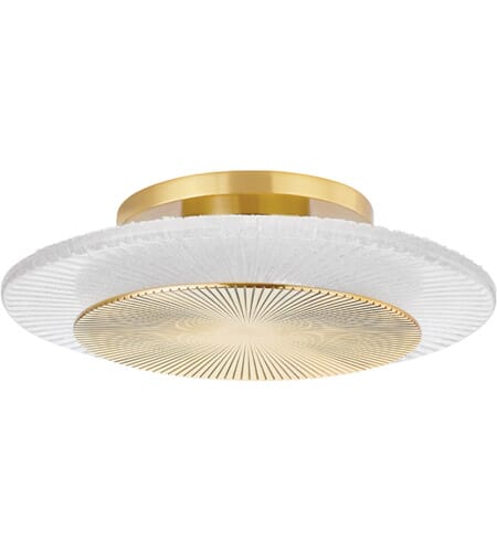 Corbett Topaz Wall Sconce in Vintage Polished Brass