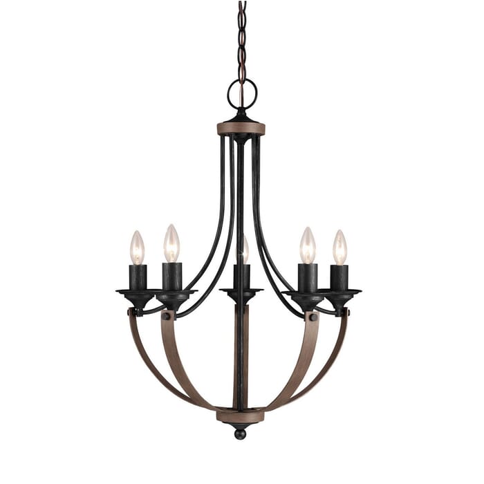 Sea Gull Corbeille 5-Light Chandelier in Stardust Sea Gull Corbeille 5-Light Chandelier in Stardust