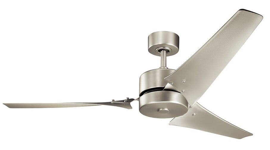 Kichler Motu 60 Ceiling Fan In Brushed Nickel Lights Com Kichler Motu 60 Ceiling Fan In Brushed, Brushed Nickel Ceiling Fan Without Light