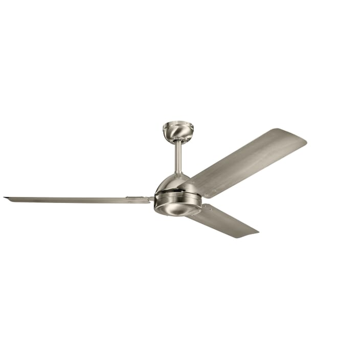 Todo 56" Ceiling Fan in Brushed Stainless Steel Todo 56" Ceiling Fan in Brushed Stainless Steel