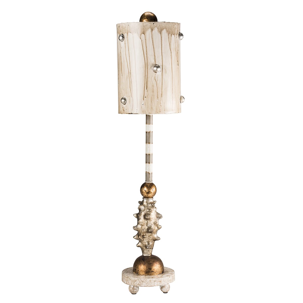 Pome 1-Light Table Lamp in Cream