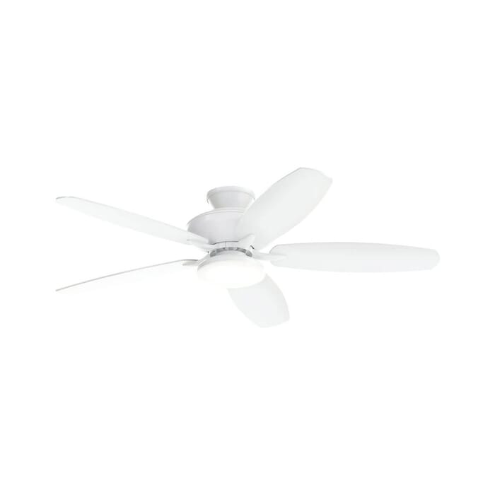 Kichler Lighting Renew Designer Indoor Ceiling Fan in Matte White Kichler Lighting Renew Designer Indoor Ceiling Fan in Matte White