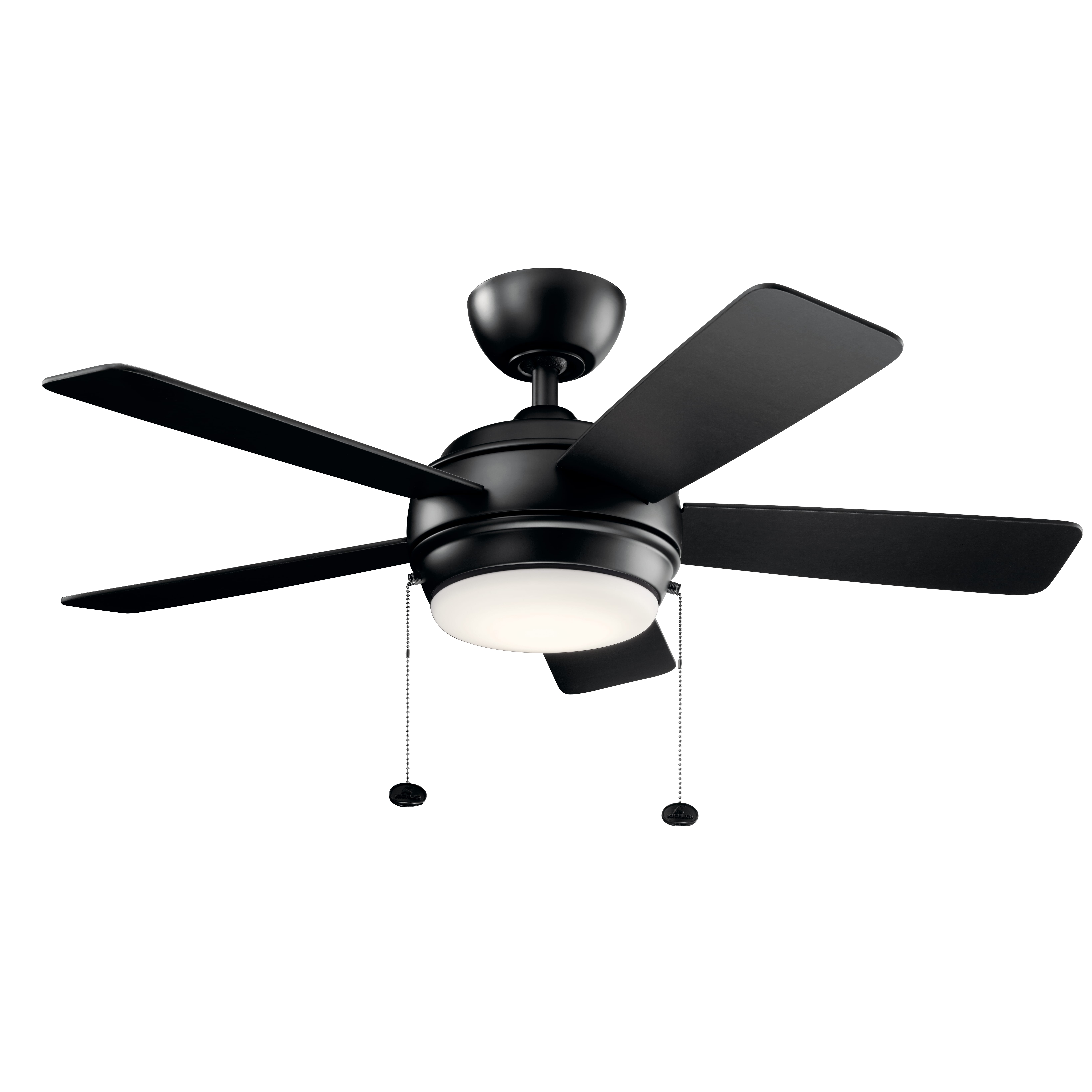 Kichler Lighting Starkk 42" Indoor Ceiling Fan in Satin Black