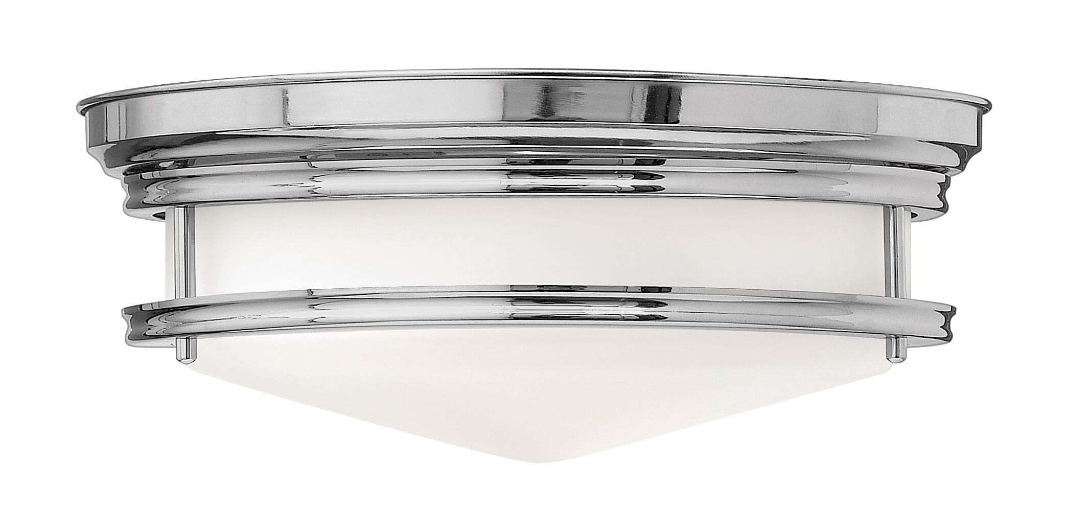 Chrome LED Flush Mount from the Hadley Collection
