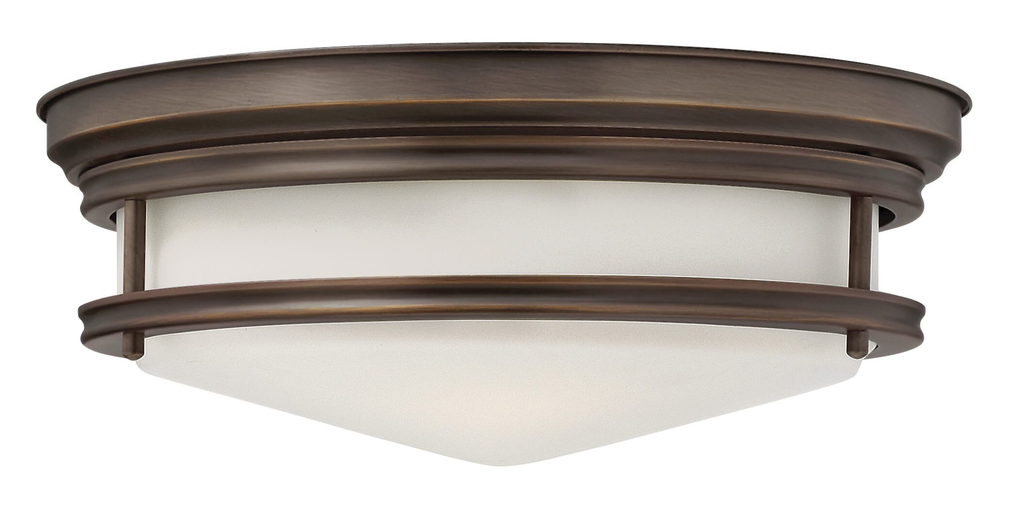 Oil Rubbed Bronze LED Flush Mount from the Hadley Collection