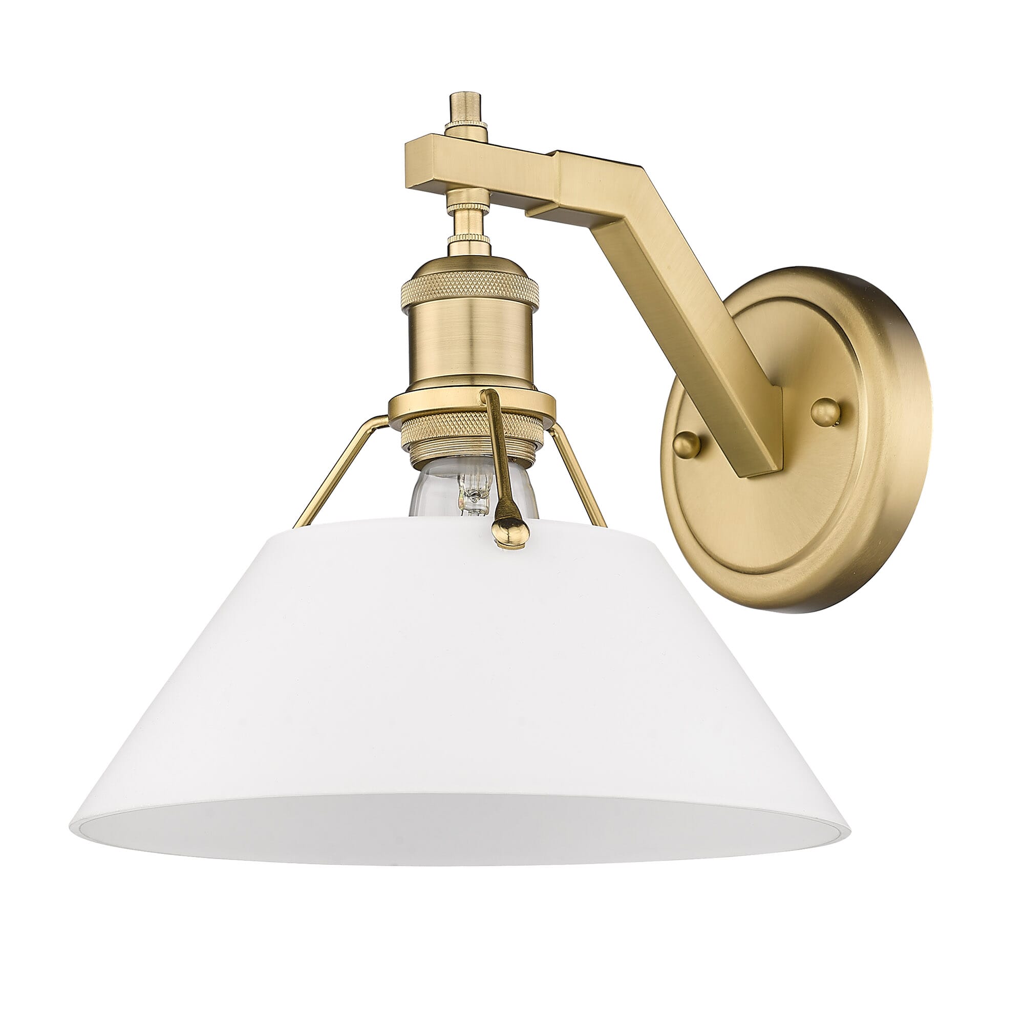 Orwell 1-Light Wall Sconce in Brushed Champagne Bronze