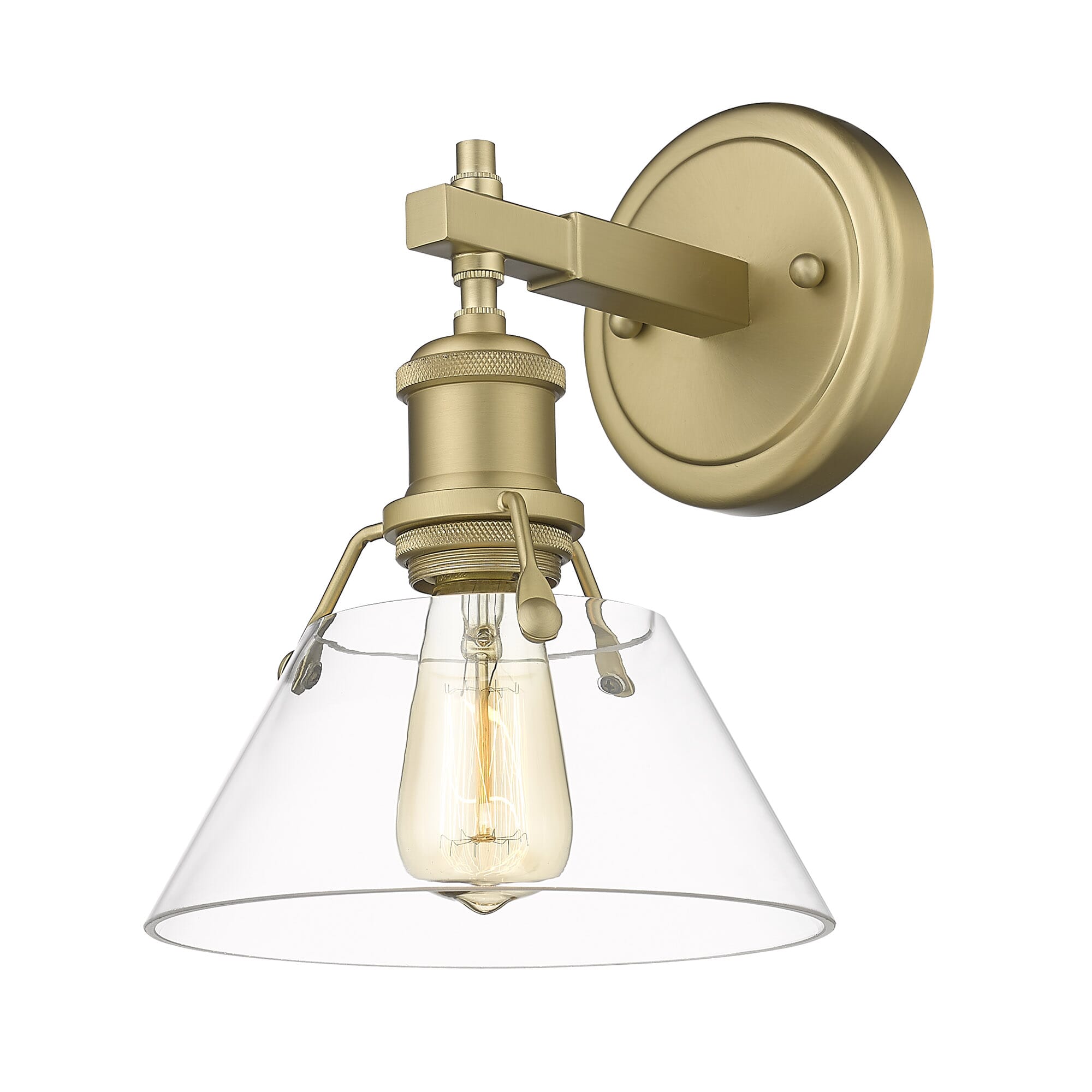 Golden Orwell Bathroom Vanity Light in Brushed Champagne Bronze LightsOnline