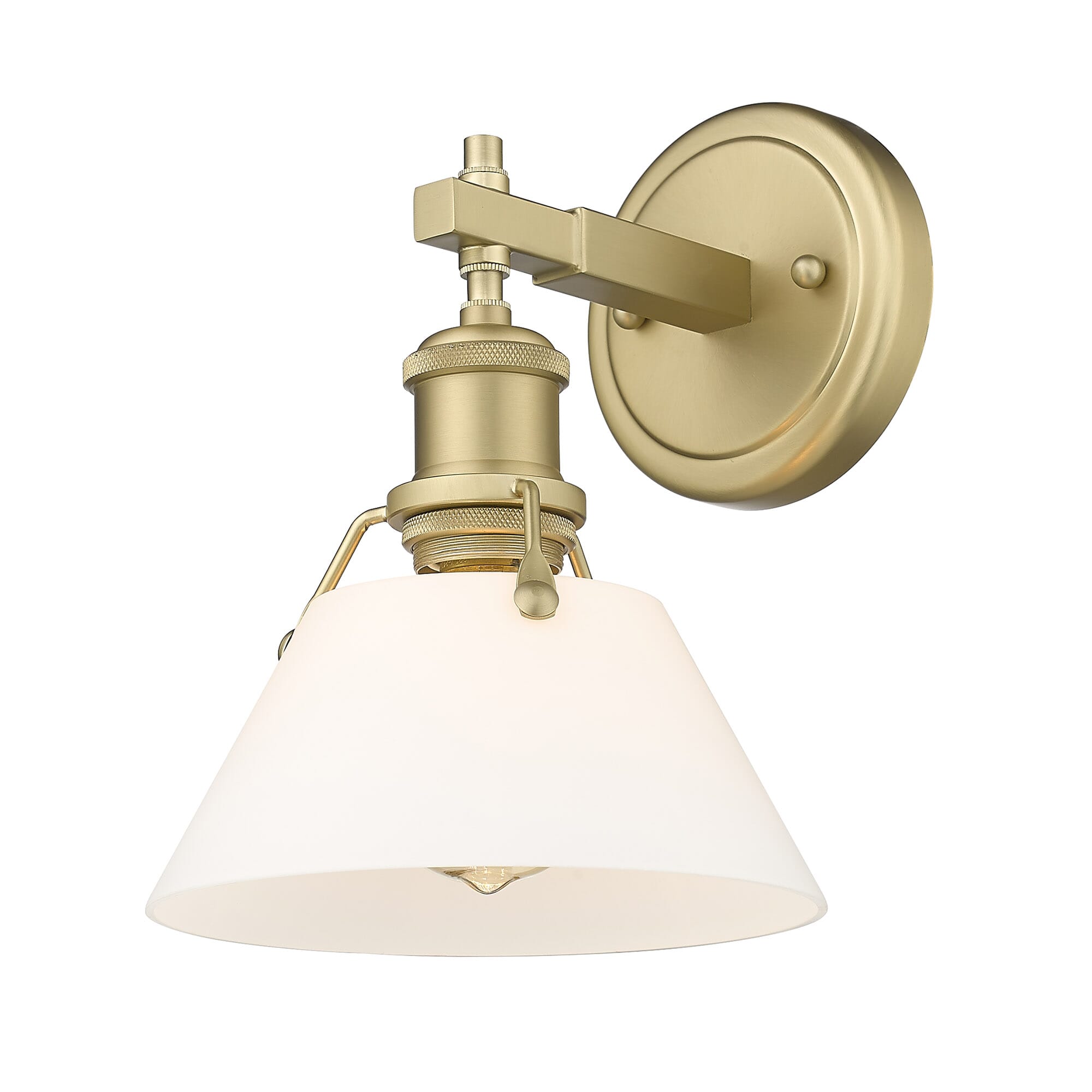 Golden Orwell Bathroom Vanity Light in Brushed Champagne Bronze