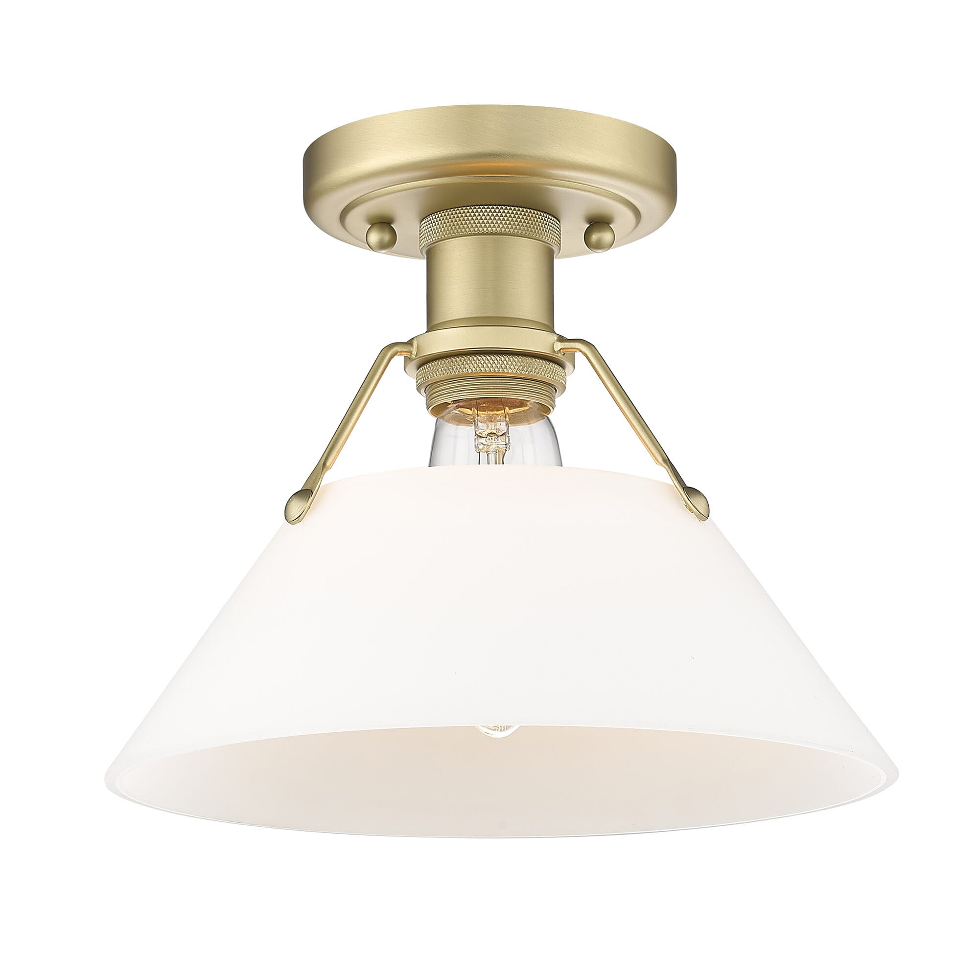 Golden Orwell Ceiling Light in Brushed Champagne Bronze