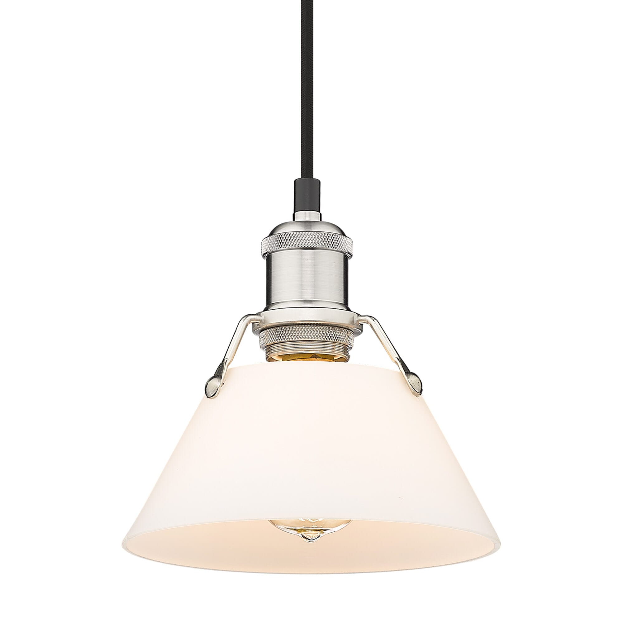 Orwell 1-Light Pendant in Pewter