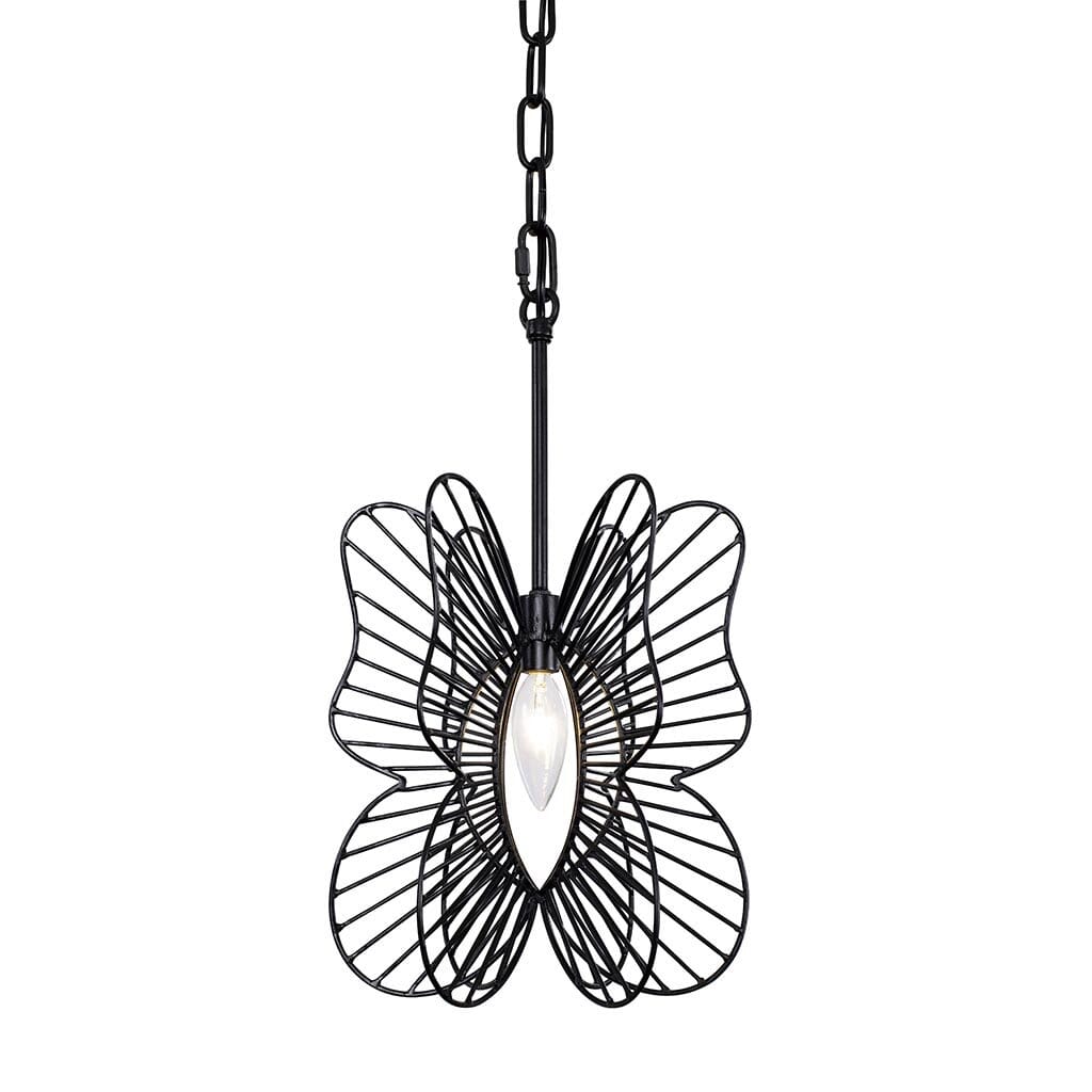 Varaluz Monarch Mini Pendant in Black