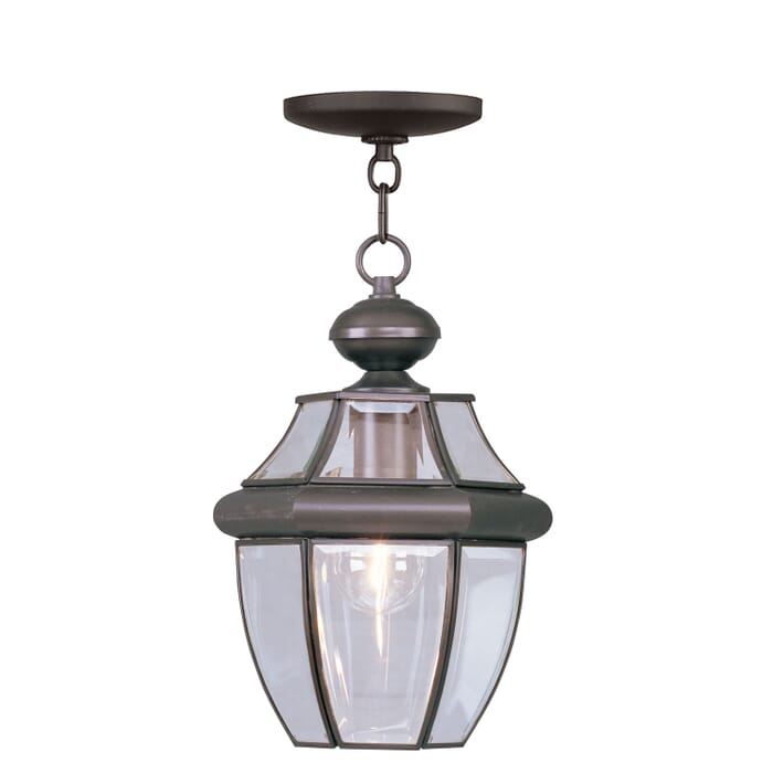 Monterey 1-Light Outdoor Pendant in Bronze Monterey 1-Light Outdoor Pendant in Bronze