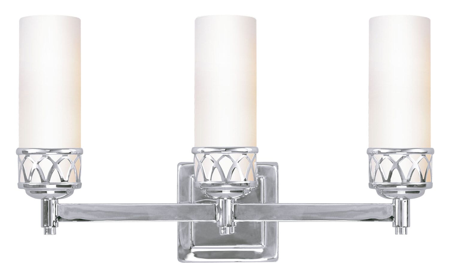 Westfield 3-Light Bathroom Vanity Light in Polished Chrome