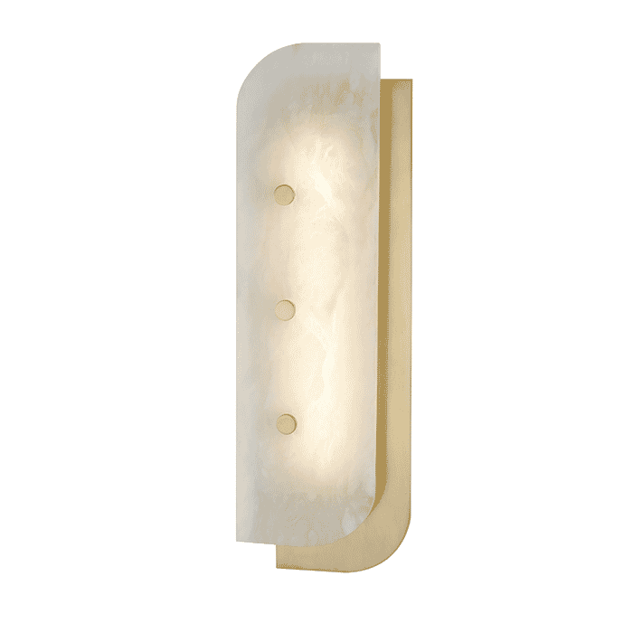 Hudson Valley Yin & Yang 19" Wall Sconce in Aged Brass Hudson Valley Yin & Yang 19" Wall Sconce in Aged Brass