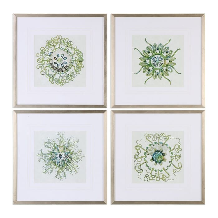 Uttermost Organic Symbols Prints in Gold Leaf Frames (Set of 4) Uttermost Organic Symbols Prints in Gold Leaf Frames (Set of 4)