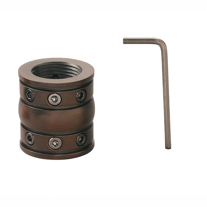 Kichler Lighting Accessory Ceiling Fan Decorative Coupler in Tannery Bronze Powder Coat Kichler Lighting Accessory Ceiling Fan Decorative Coupler in Tannery Bronze Powder Coat
