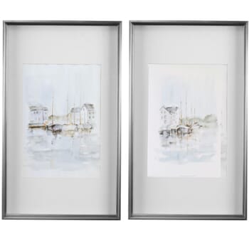 Uttermost New England Port Framed Prints, Set Of 2 by Grace Feyock