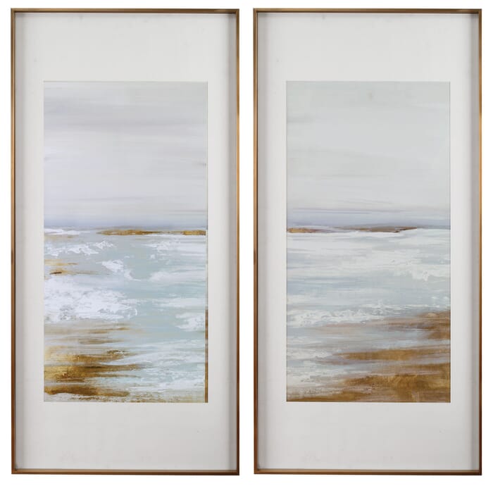Uttermost Coastline Framed Prints, Set Of 2 by Grace Feyock Uttermost Coastline Framed Prints, Set Of 2 by Grace Feyock