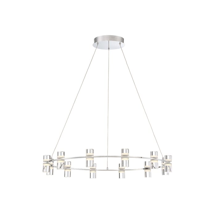 Eurofase Netto 12-Light Chandelier in Chrome Eurofase Netto 12-Light Chandelier in Chrome