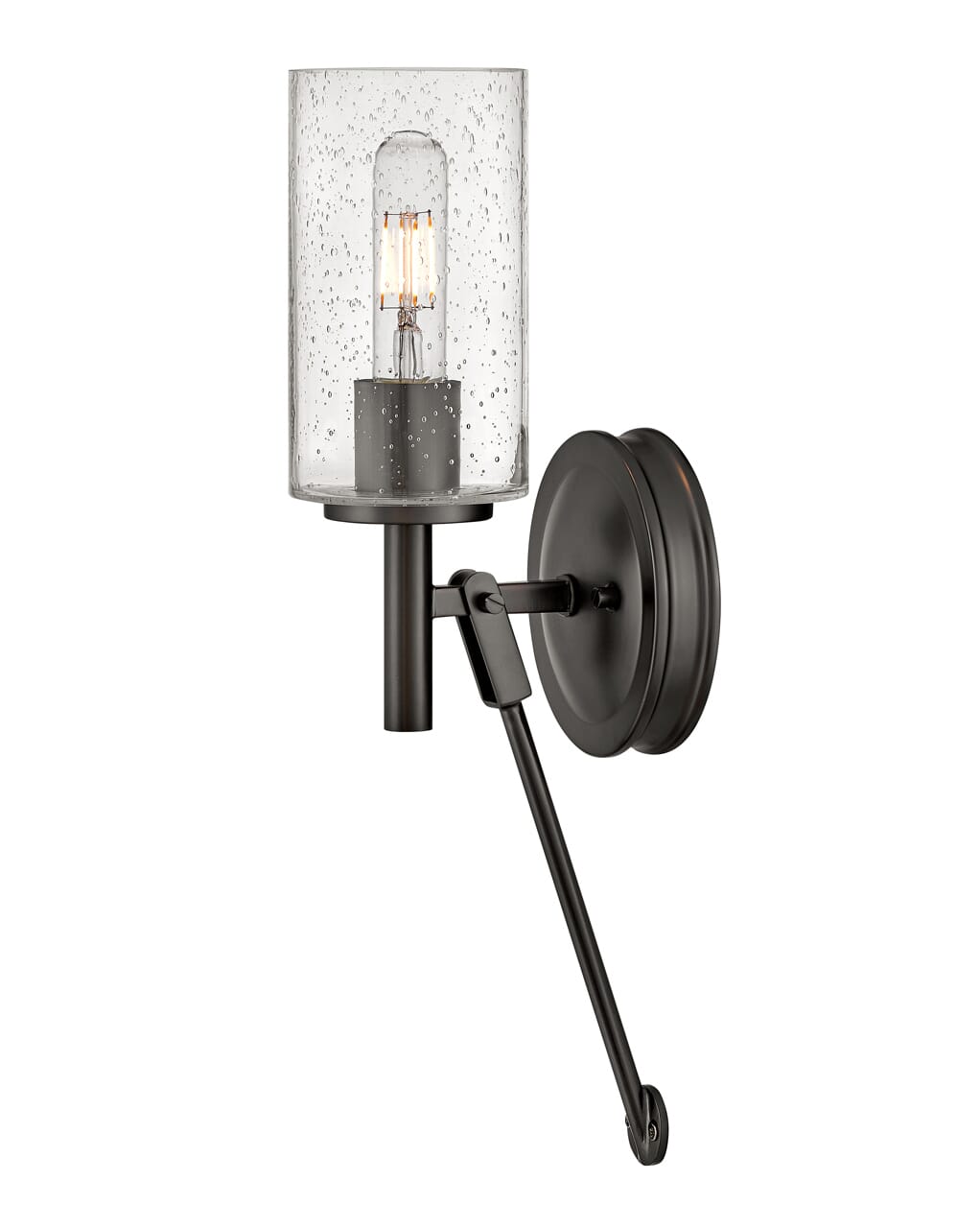 Black Oxide LED Wall Sconce from the Collier Collection