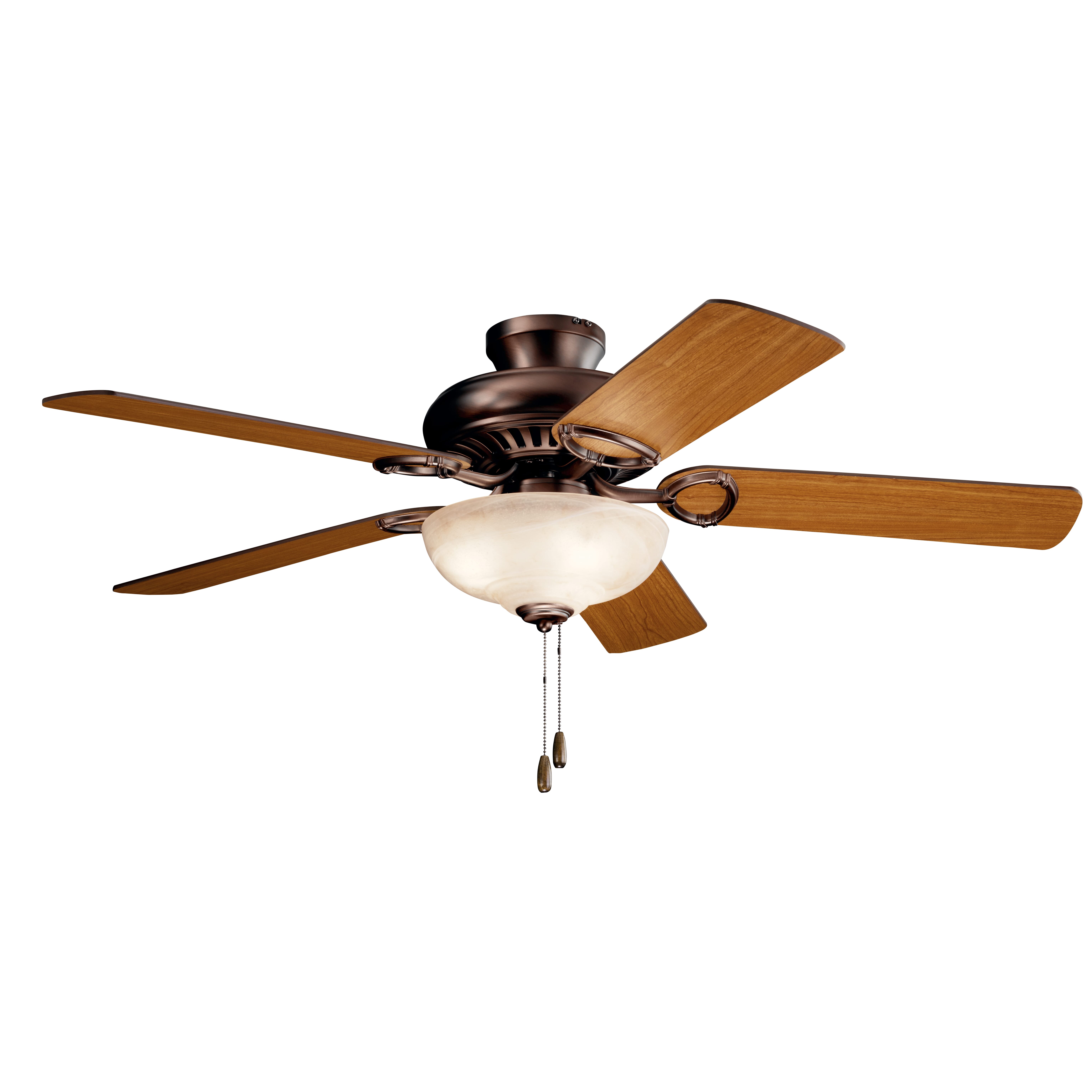 Sutter Place Select 3-Light 52"" Ceiling Fan in Oil Brushed Bronze -  Kichler, 339501OBB