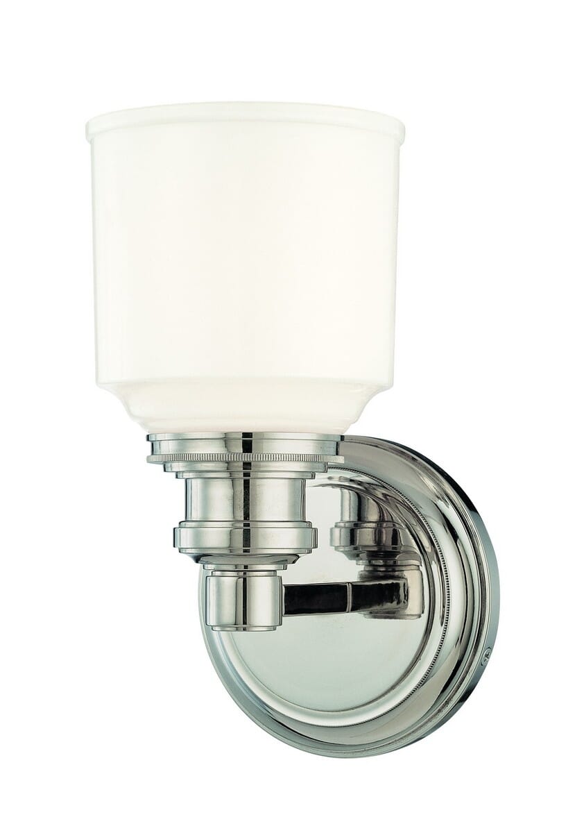 Windham 5" Bathroom Vanity Light in Polished Nickel