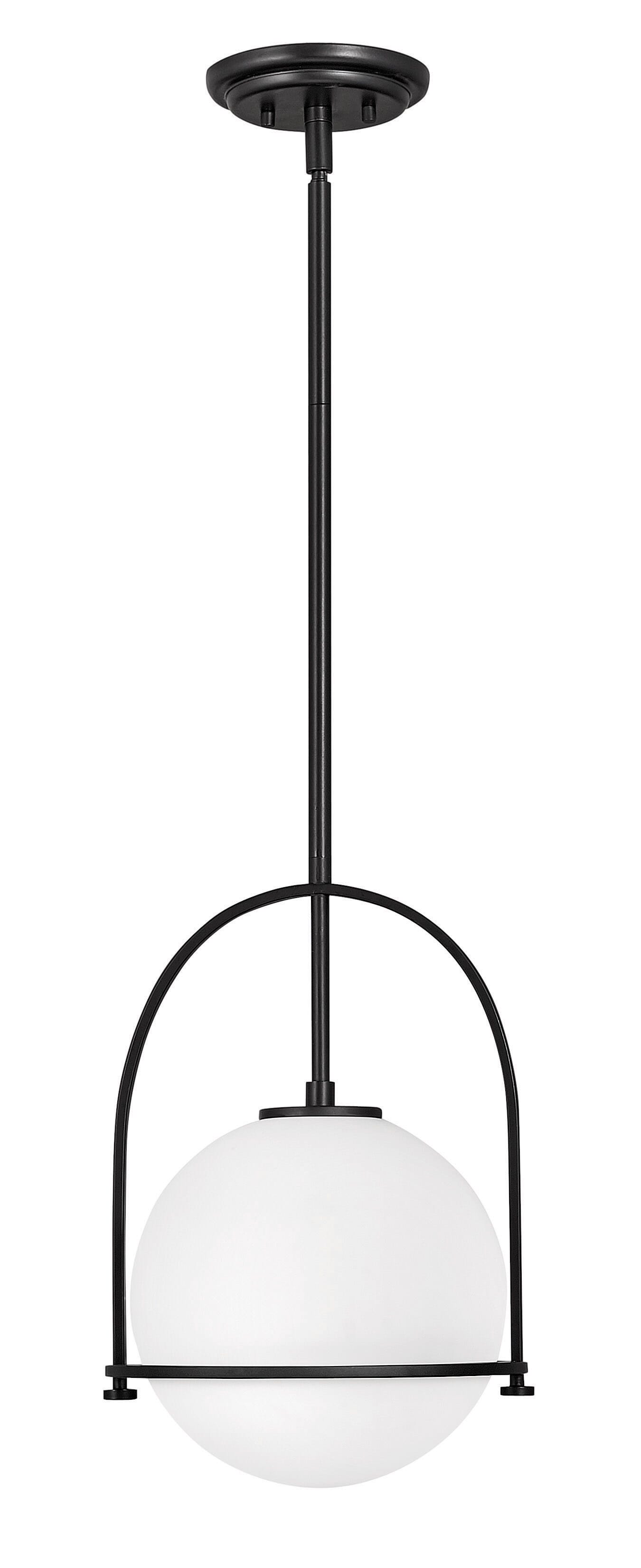 Black LED Pendant from the Somerset Collection