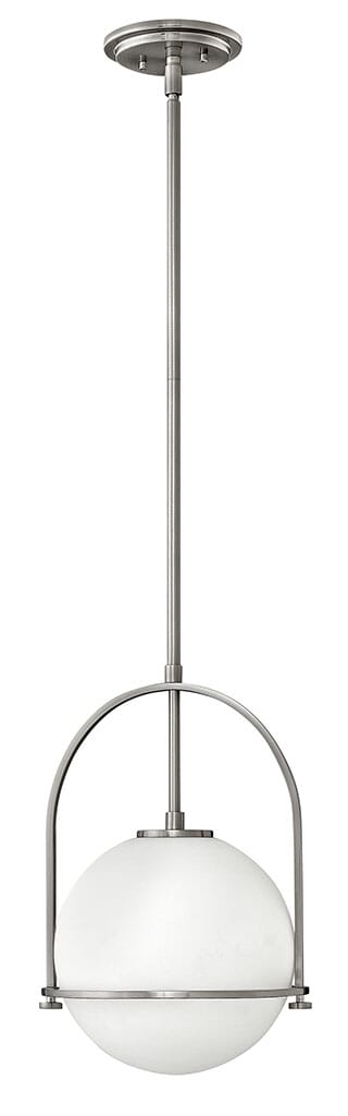 Brushed Nickel LED Pendant from the Somerset Collection