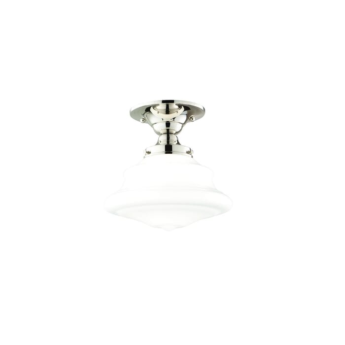 Hudson Valley Petersburg Ceiling Light in Polished Nickel Hudson Valley Petersburg Ceiling Light in Polished Nickel