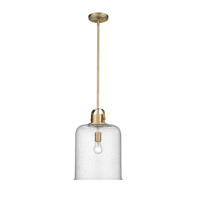 Z-Lite Kinsley 1-Light Pendant Light In Heirloom Gold Z-Lite Kinsley 1-Light Pendant Light In Heirloom Gold