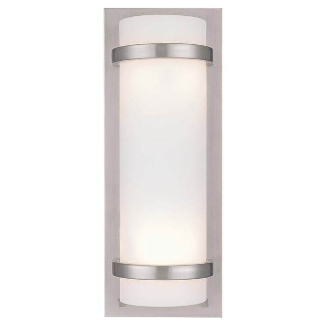 Minka Lavery 2 Light Wall Sconce In Brushed Nickel Lights Com - Bath Wall Sconces Brushed Nickel