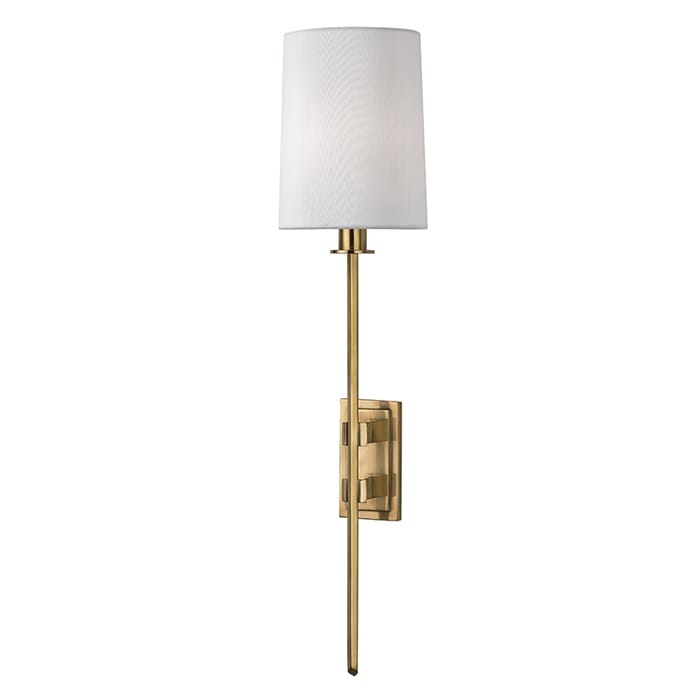 Hudson Valley Fredonia 23" Wall Sconce in Aged Brass Hudson Valley Fredonia 23" Wall Sconce in Aged Brass