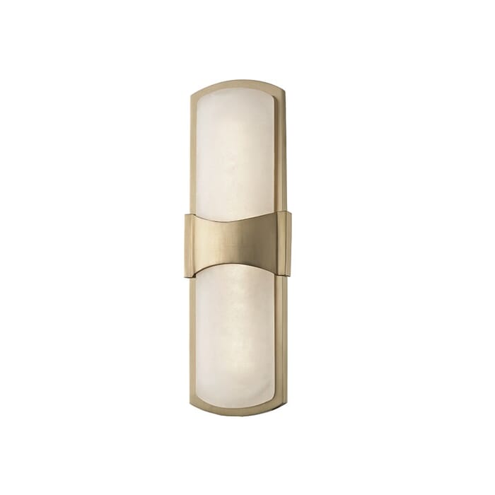 Hudson Valley Valencia 15" Wall Sconce in Aged Brass Hudson Valley Valencia 15" Wall Sconce in Aged Brass