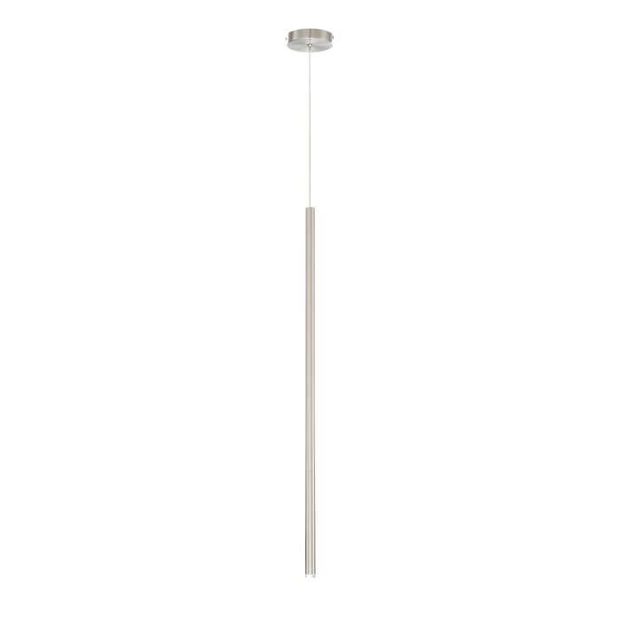Navada 1-Light LED Pendant in Satin Nickel Navada 1-Light LED Pendant in Satin Nickel