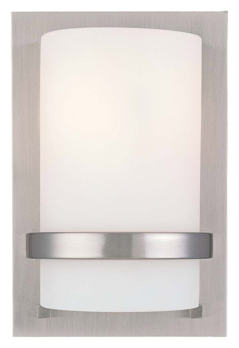 10" Wall Sconce in Brushed Nickel