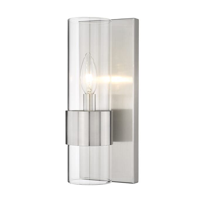 Z-Lite Lawson 1-Light Wall Sconce In Brushed Nickel Z-Lite Lawson 1-Light Wall Sconce In Brushed Nickel