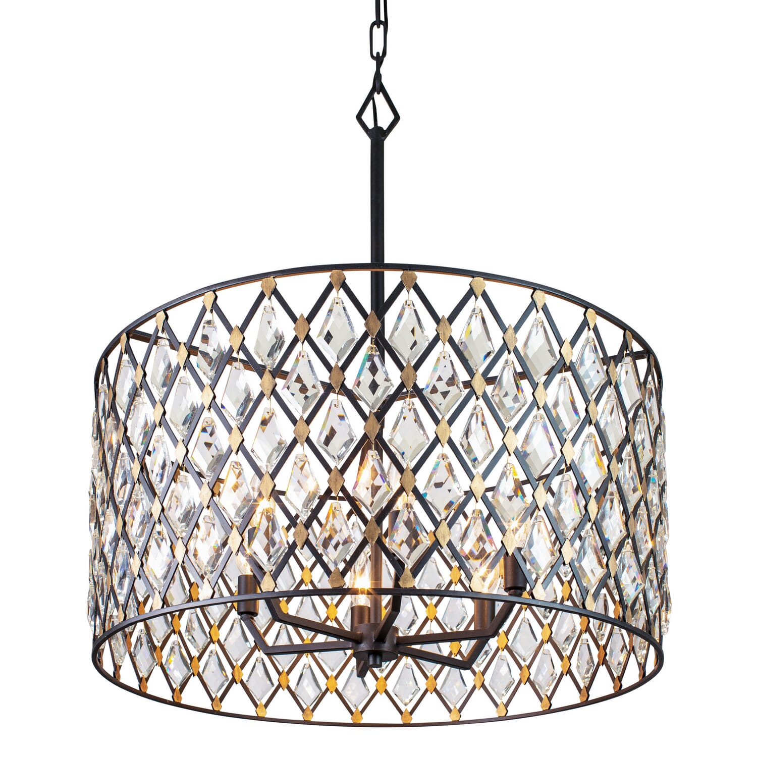 Six Light Pendant by Varaluz