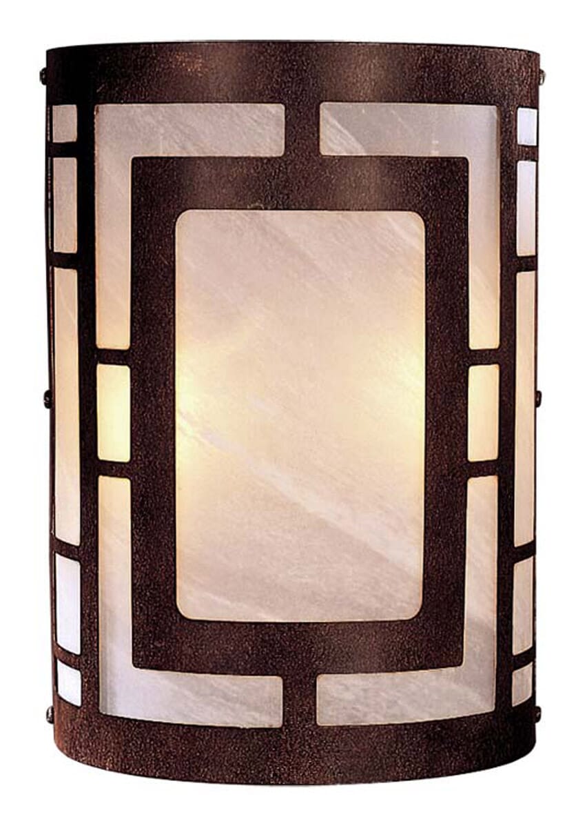 2-Light Wall Sconce in Nutmeg