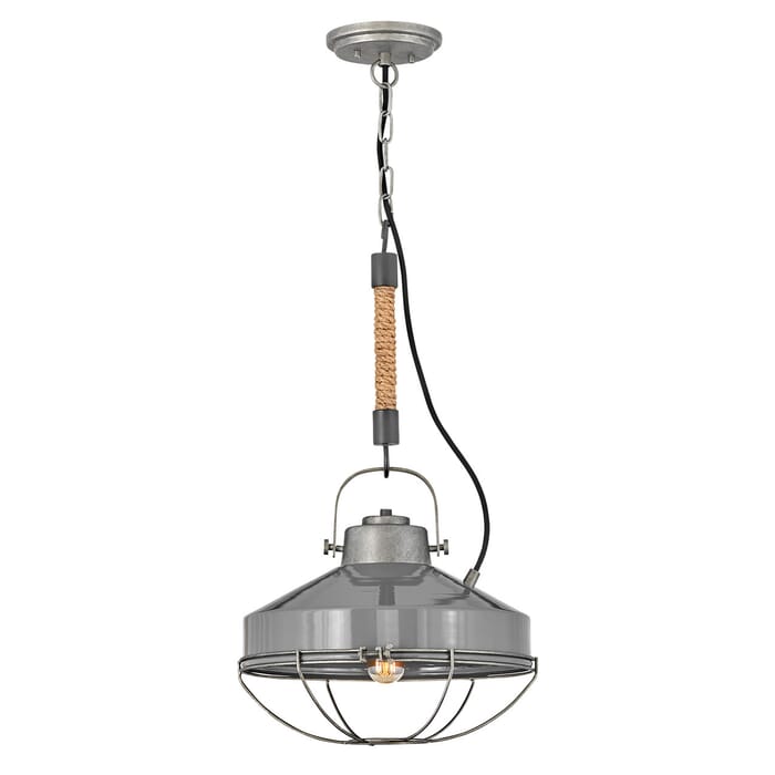 Hinkley Brooklyn 24" Pendant Light in Rustic Pewter Hinkley Brooklyn 24" Pendant Light in Rustic Pewter