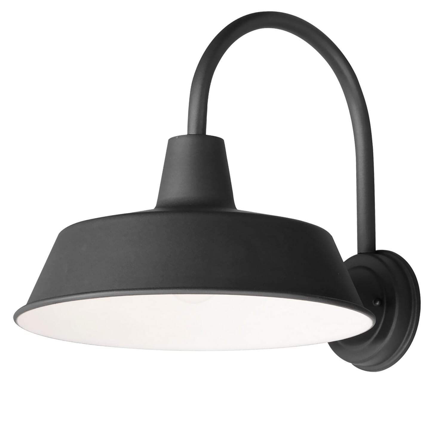 Black One Light Wall Sconce from the Pier M Collection