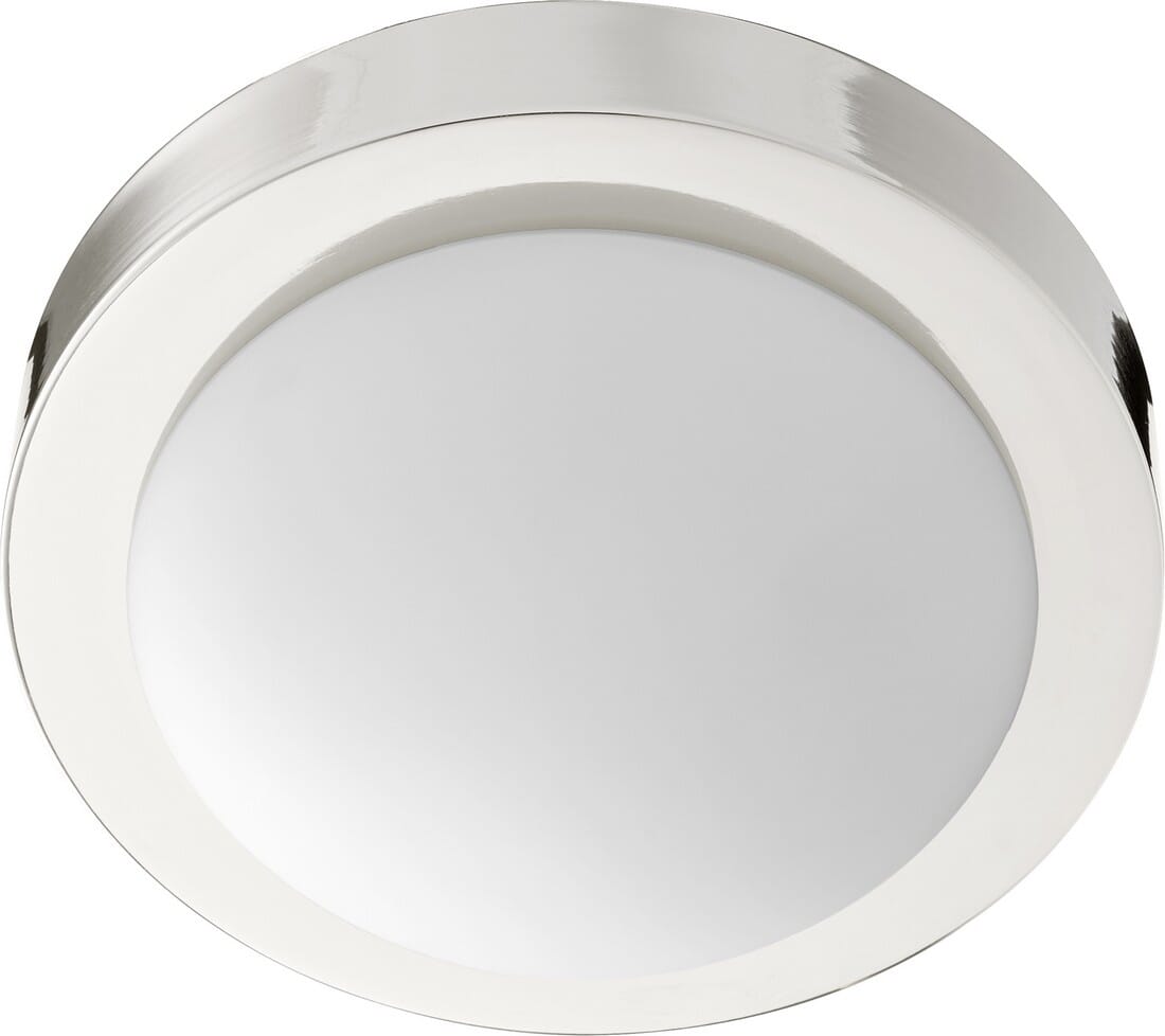 Quorum Quorum Home 9" Ceiling Light in Polished Nickel