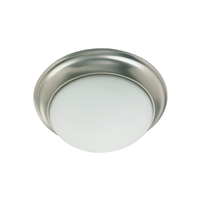 Quorum Quorum Home 2-Light 14" Ceiling Light in Satin Nickel Quorum Quorum Home 2-Light 14" Ceiling Light in Satin Nickel