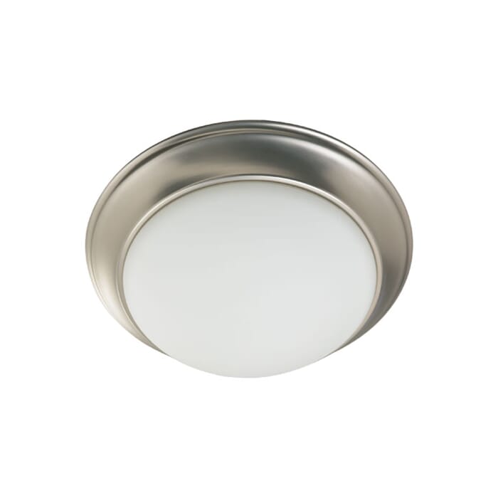 Quorum Quorum Home 3-Light 17" Ceiling Light in Satin Nickel Quorum Quorum Home 3-Light 17" Ceiling Light in Satin Nickel