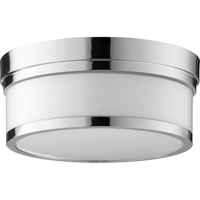 Quorum Celeste 2-Light Ceiling Light in Polished Nickel Quorum Celeste 2-Light Ceiling Light in Polished Nickel